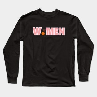 basketball women graffic Long Sleeve T-Shirt